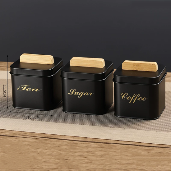 Metal Spices Set 3 Pcs